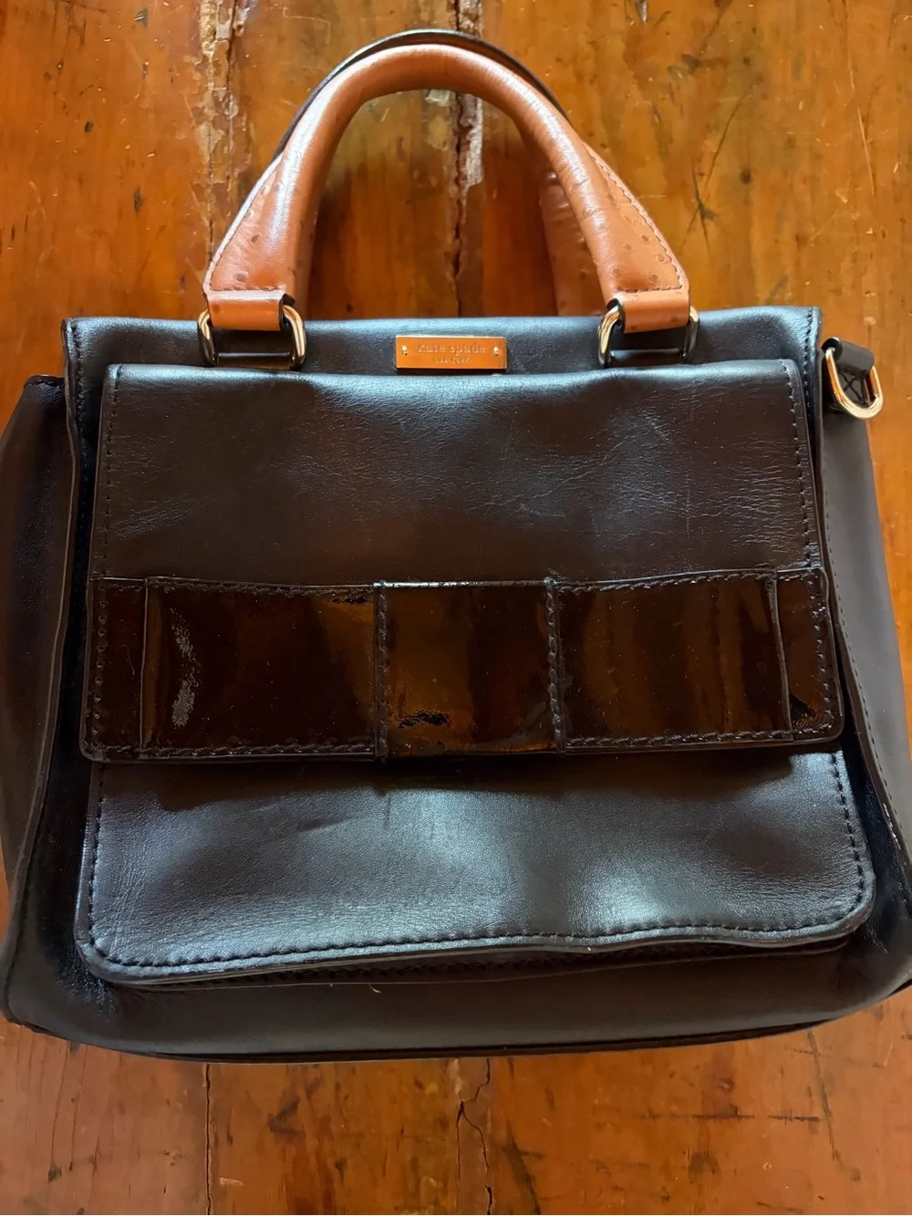 Kate Spade Black Leather Purse